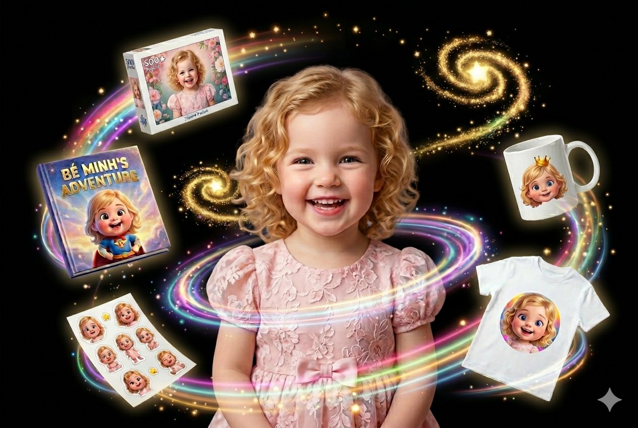 Foxetales — em bé và vũ trụ sản phẩm personalized